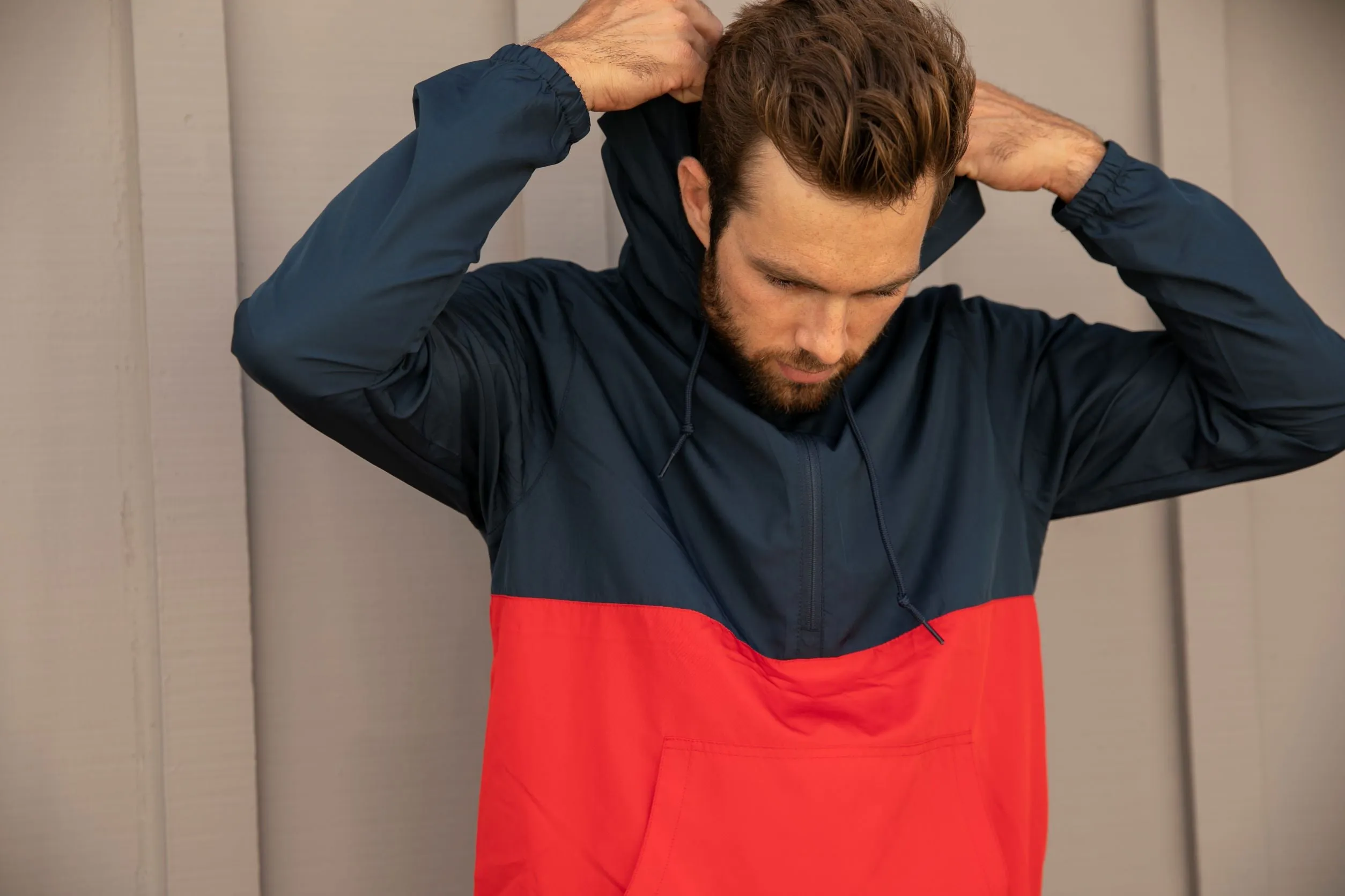 Mt. Hood Lightweight Windbreaker Anorak Jacket Adult