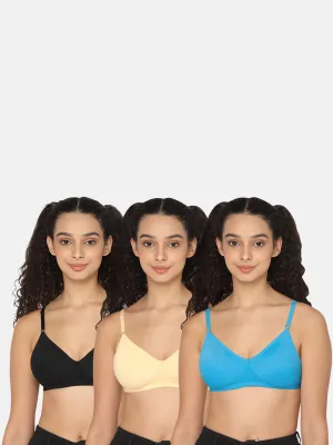 Naidu Hall Knitwear Bra Combo Pack – Soft, Comfortable, and Supportive for Everyday Wear (Candi – C33)