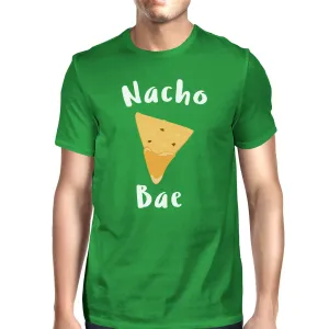 Nocho Bae Men's Green T-shirt Round Neck Funny Quote For Couples