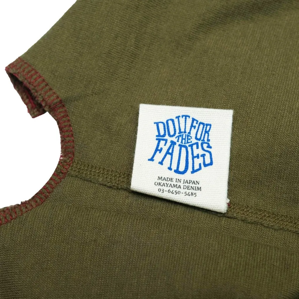 OD LW “Zakurozome” Natural Pomegranate Dyed Military Henley