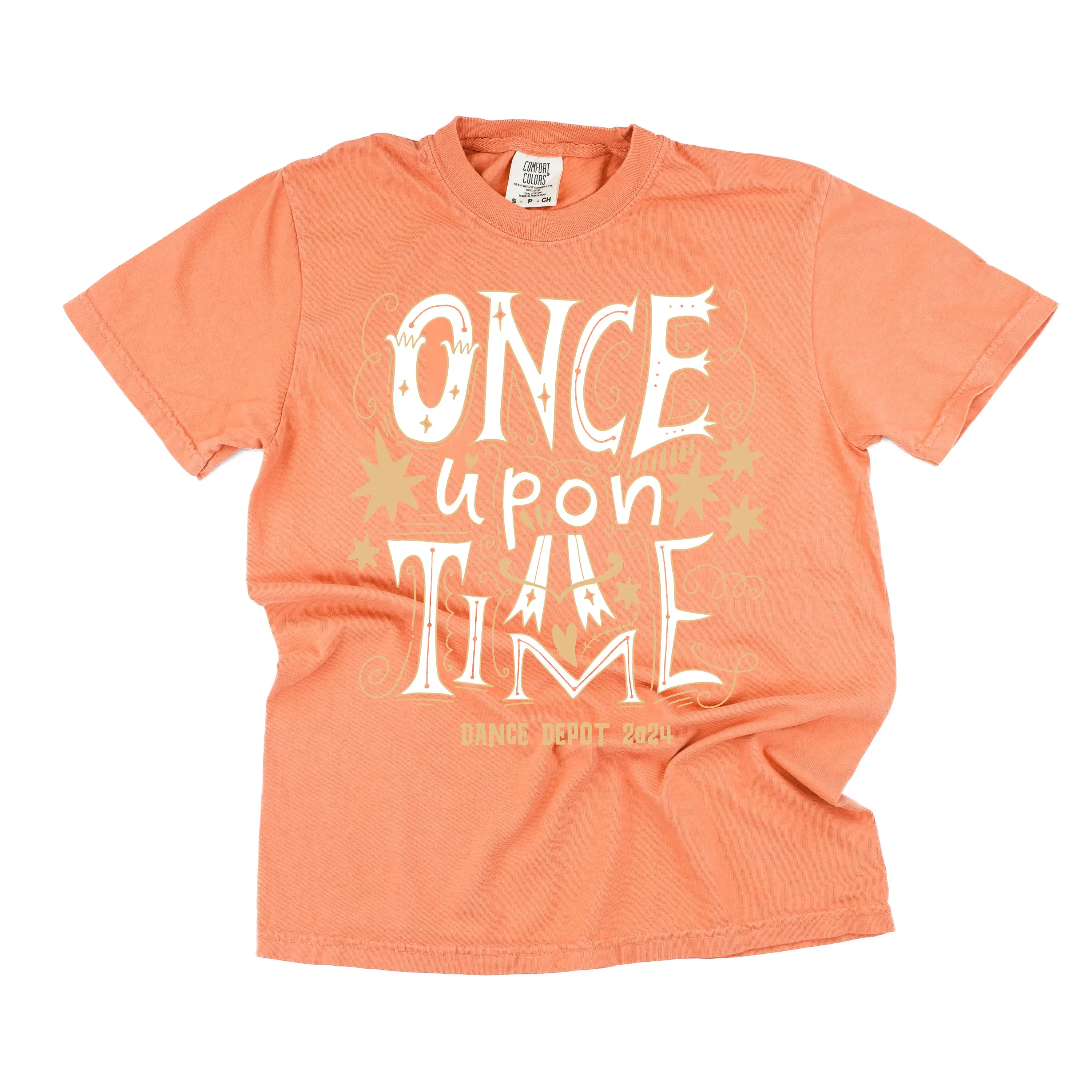 ONCE UPON A TIME - Dance Depot 2024 - SHORT SLEEVE COMFORT COLORS TEE
