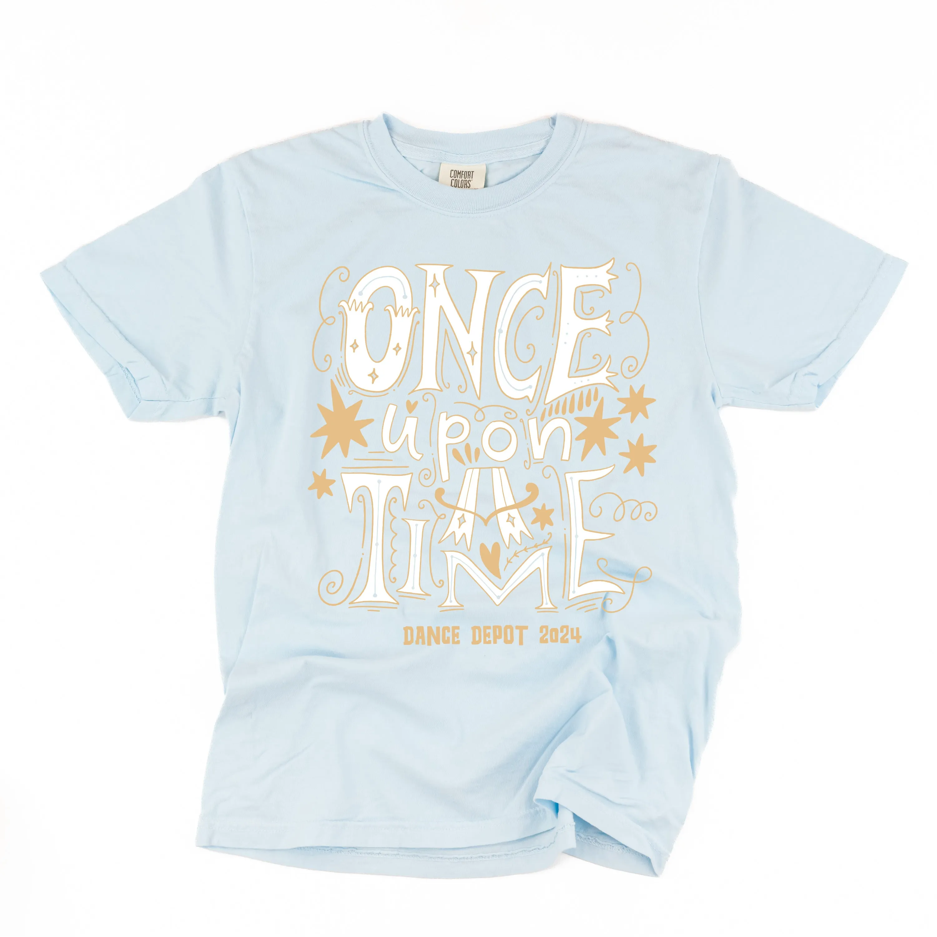 ONCE UPON A TIME - Dance Depot 2024 - SHORT SLEEVE COMFORT COLORS TEE