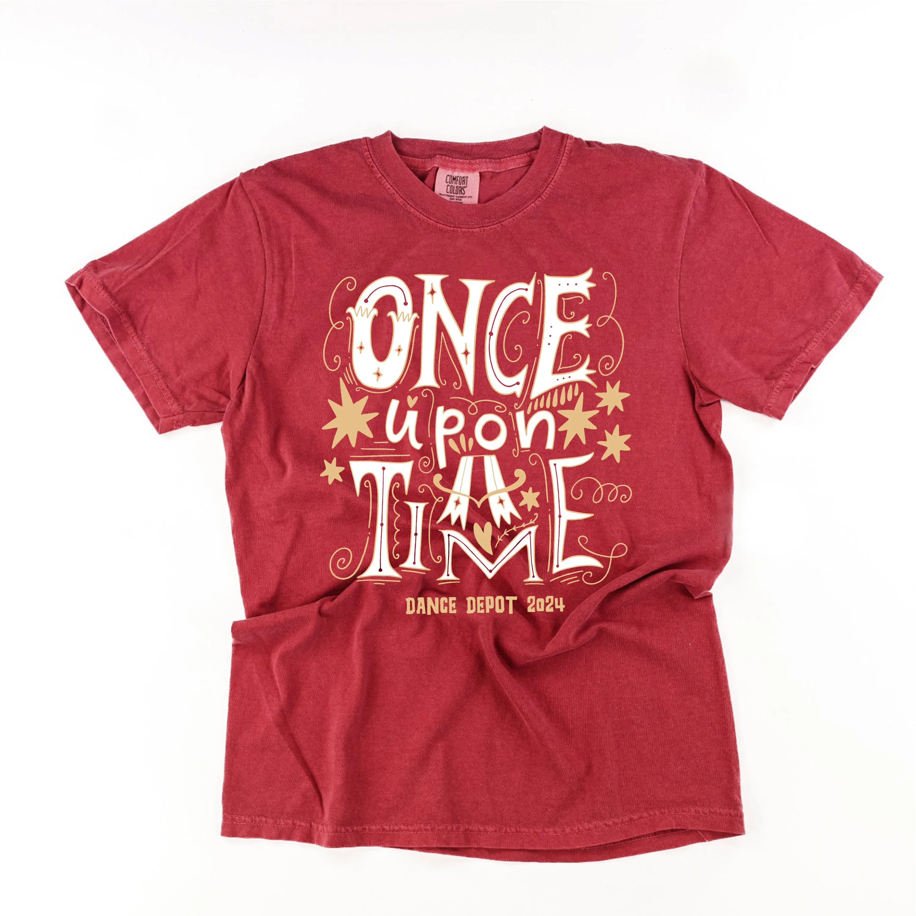 ONCE UPON A TIME - Dance Depot 2024 - SHORT SLEEVE COMFORT COLORS TEE