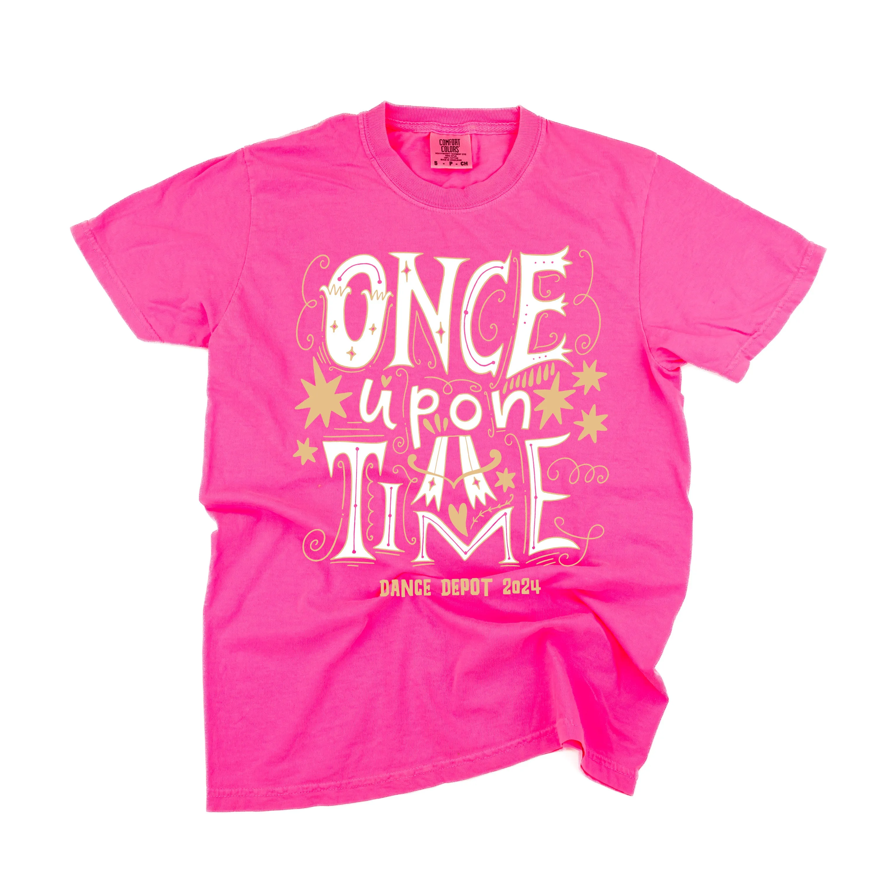 ONCE UPON A TIME - Dance Depot 2024 - SHORT SLEEVE COMFORT COLORS TEE