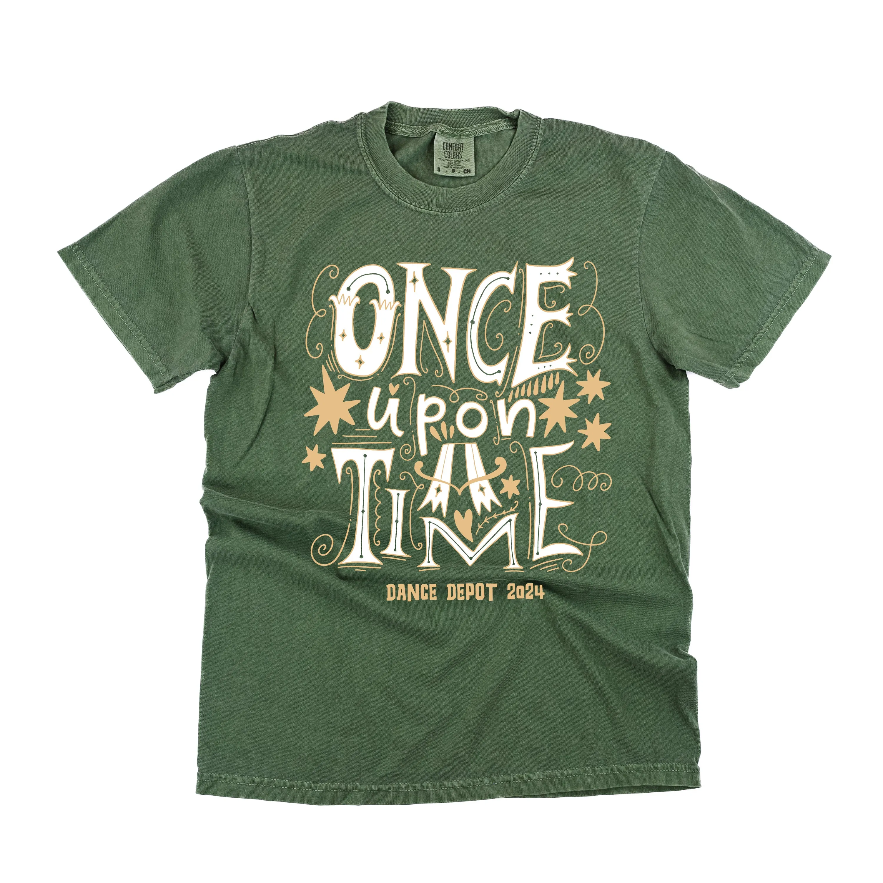ONCE UPON A TIME - Dance Depot 2024 - SHORT SLEEVE COMFORT COLORS TEE