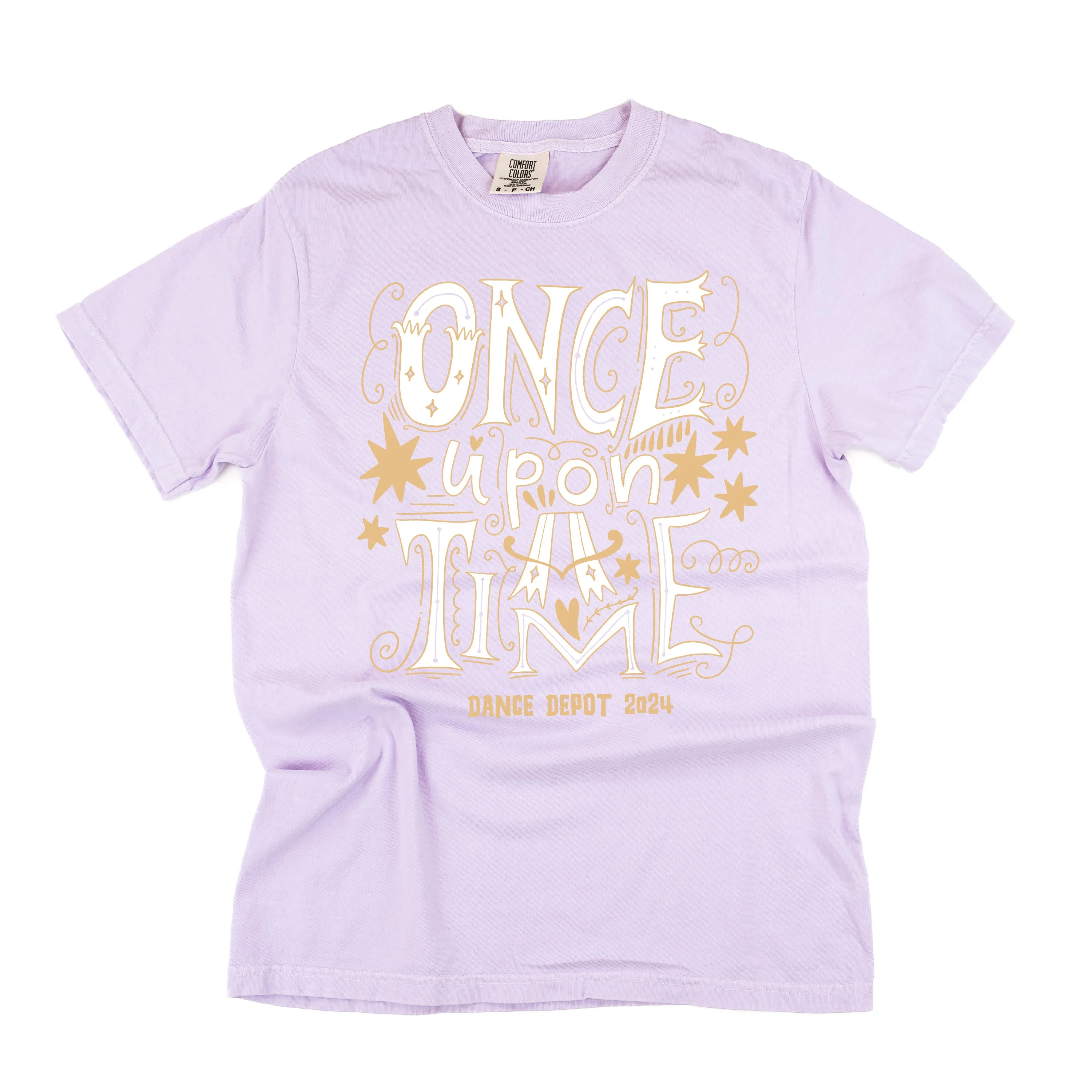 ONCE UPON A TIME - Dance Depot 2024 - SHORT SLEEVE COMFORT COLORS TEE