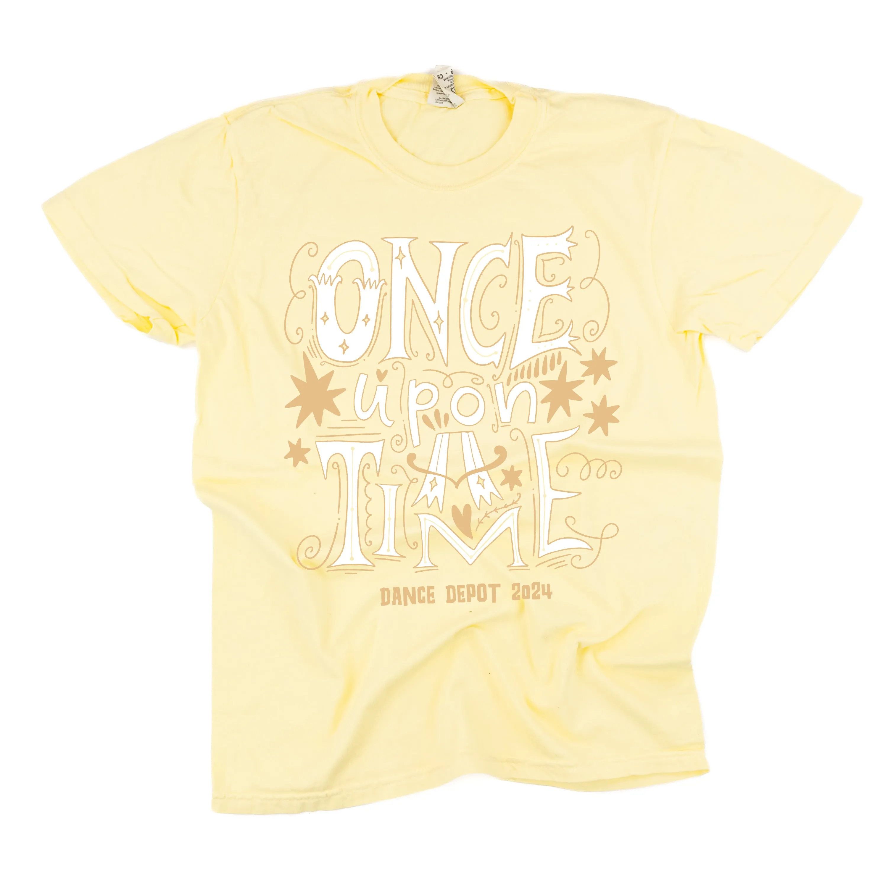 ONCE UPON A TIME - Dance Depot 2024 - SHORT SLEEVE COMFORT COLORS TEE