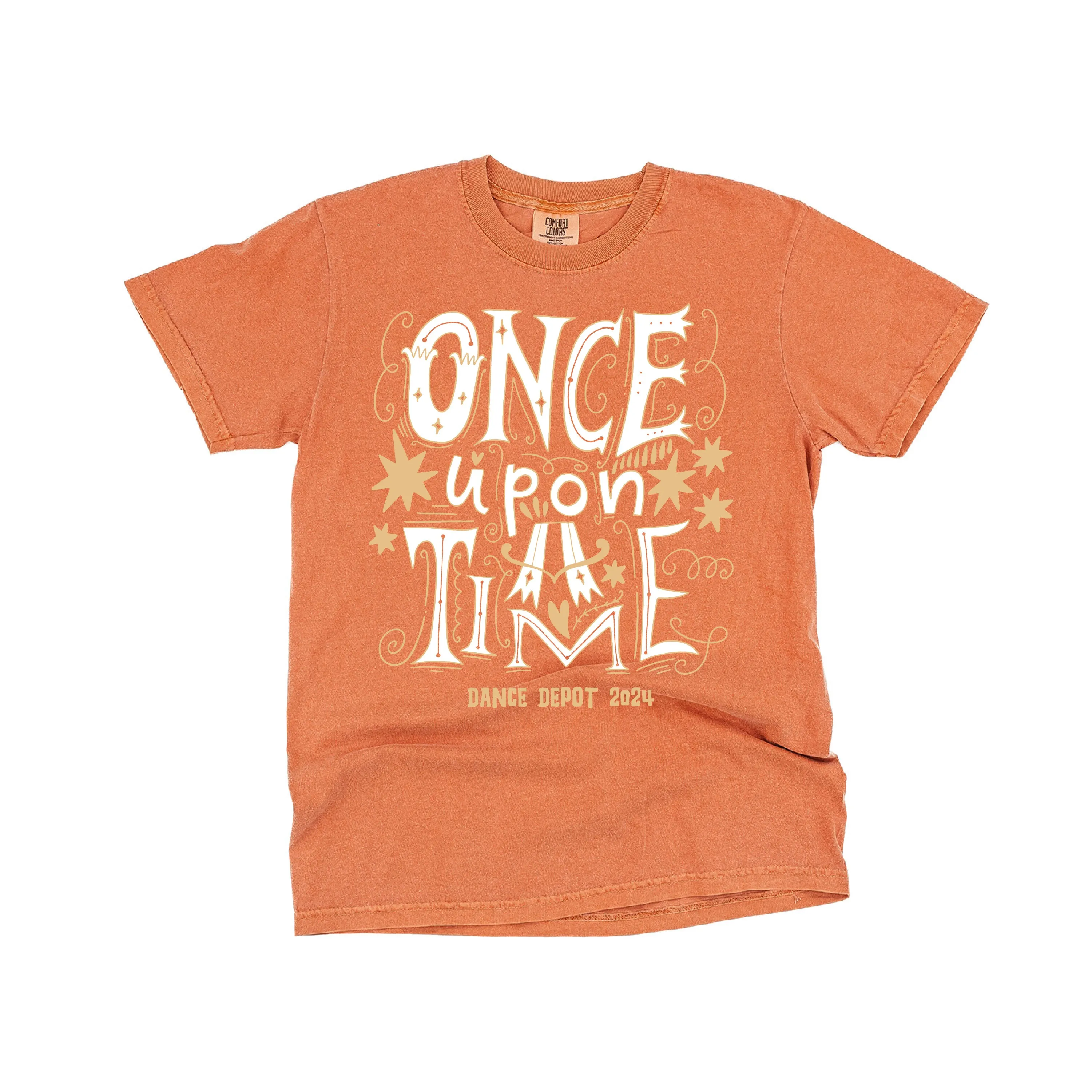 ONCE UPON A TIME - Dance Depot 2024 - SHORT SLEEVE COMFORT COLORS TEE