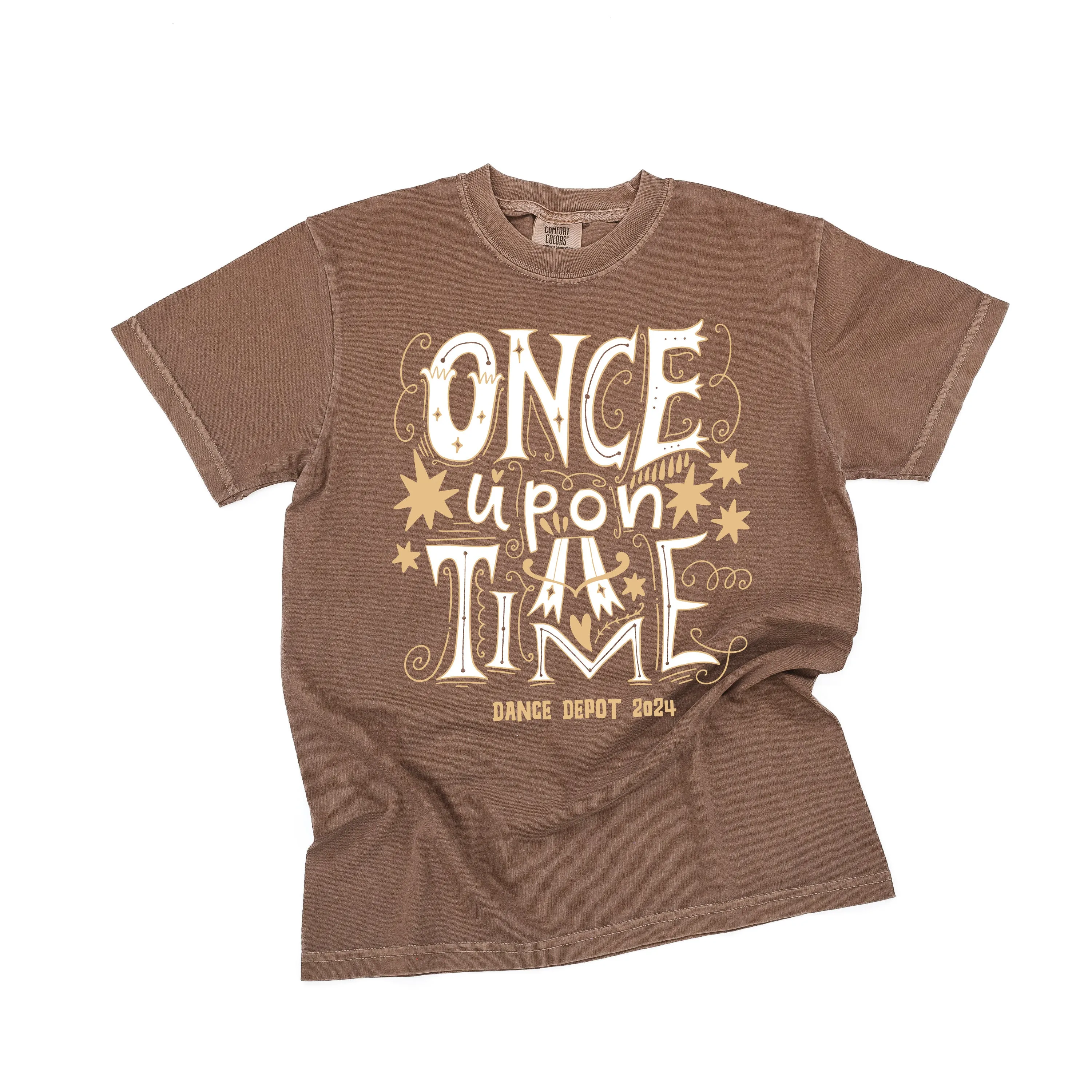 ONCE UPON A TIME - Dance Depot 2024 - SHORT SLEEVE COMFORT COLORS TEE