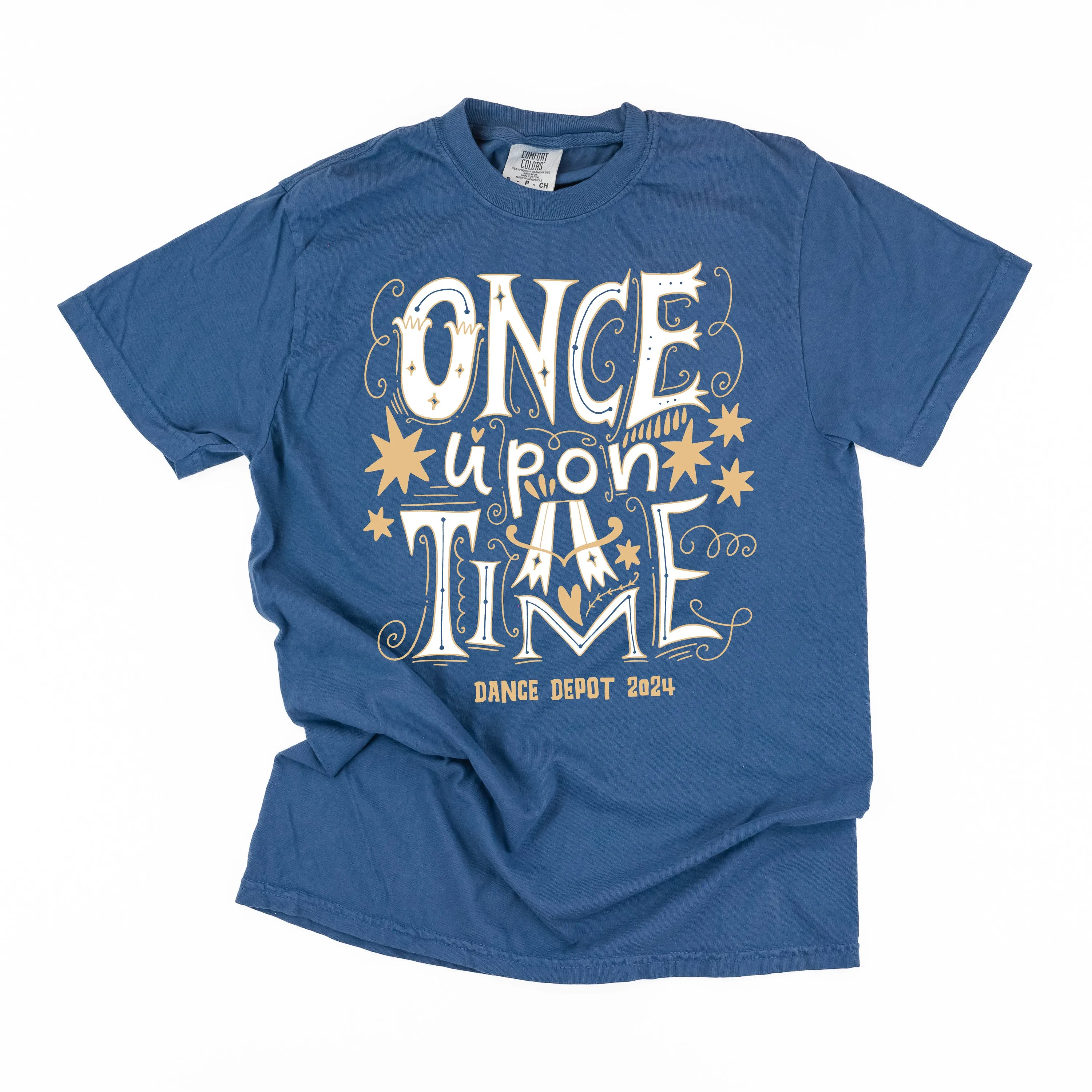 ONCE UPON A TIME - Dance Depot 2024 - SHORT SLEEVE COMFORT COLORS TEE