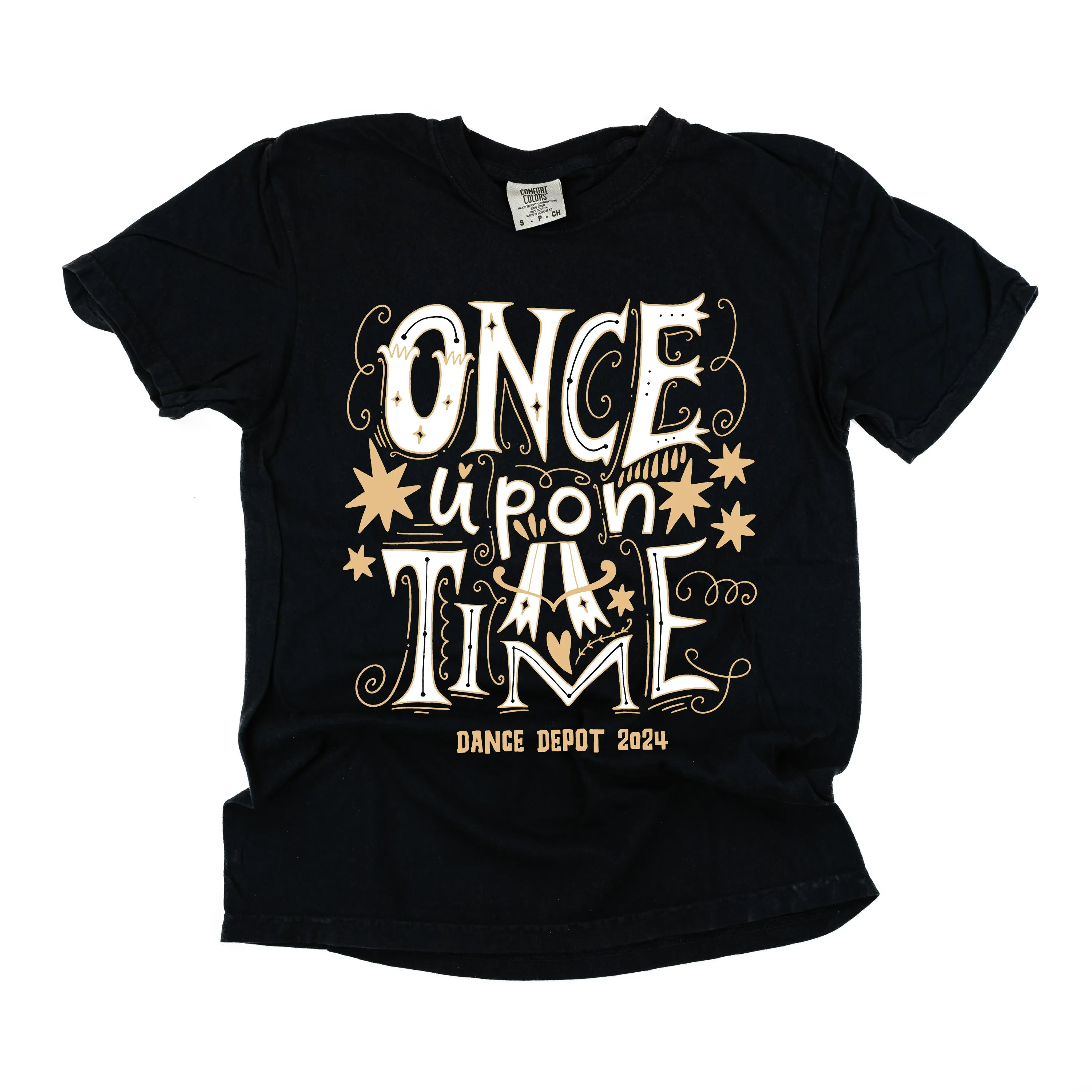 ONCE UPON A TIME - Dance Depot 2024 - SHORT SLEEVE COMFORT COLORS TEE