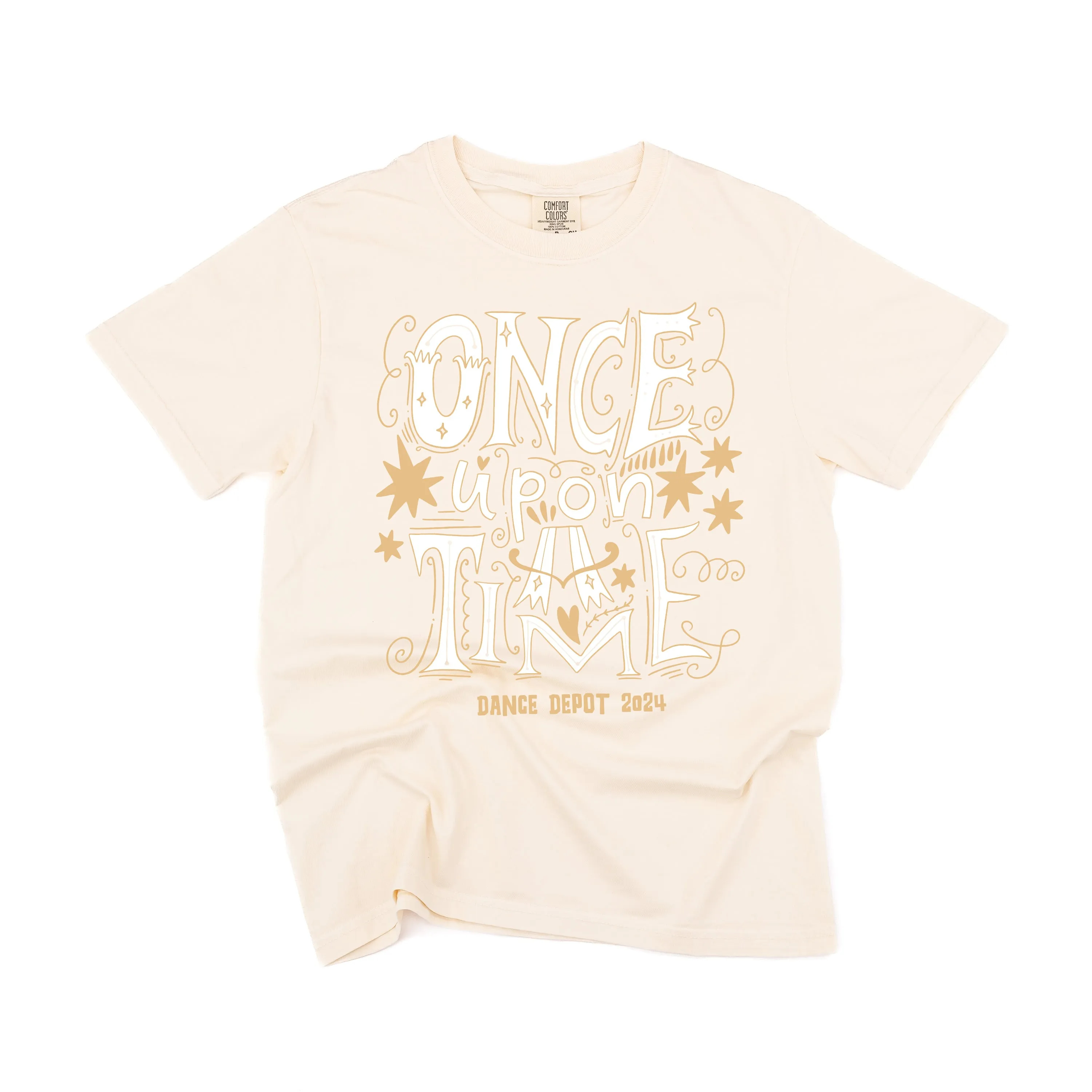ONCE UPON A TIME - Dance Depot 2024 - SHORT SLEEVE COMFORT COLORS TEE