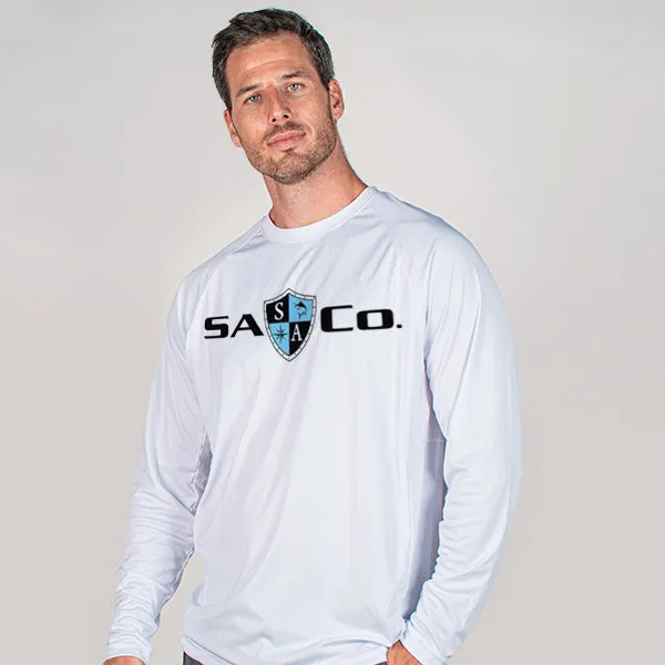 Performance Long Sleeve Shirt | White | SA Company