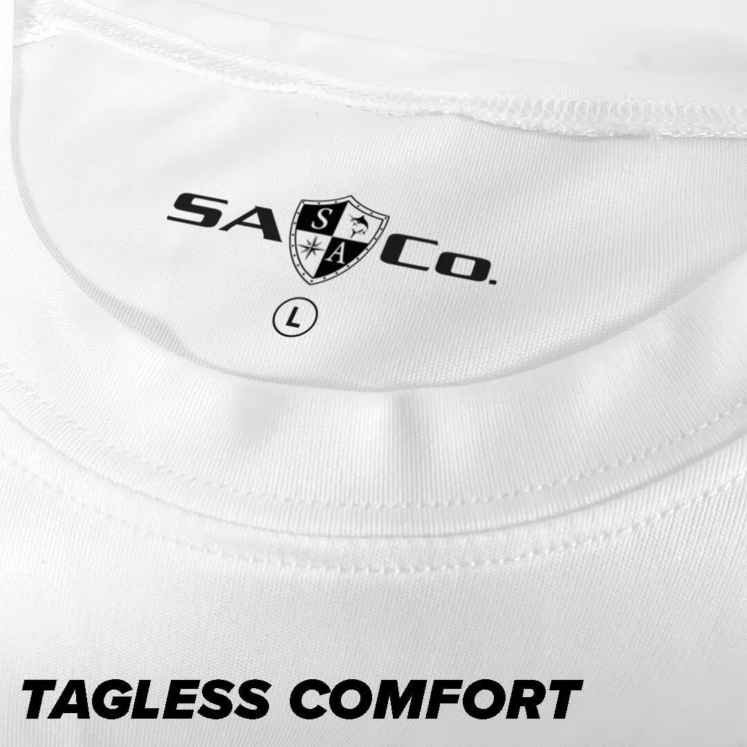Performance Long Sleeve Shirt | White | SA Company