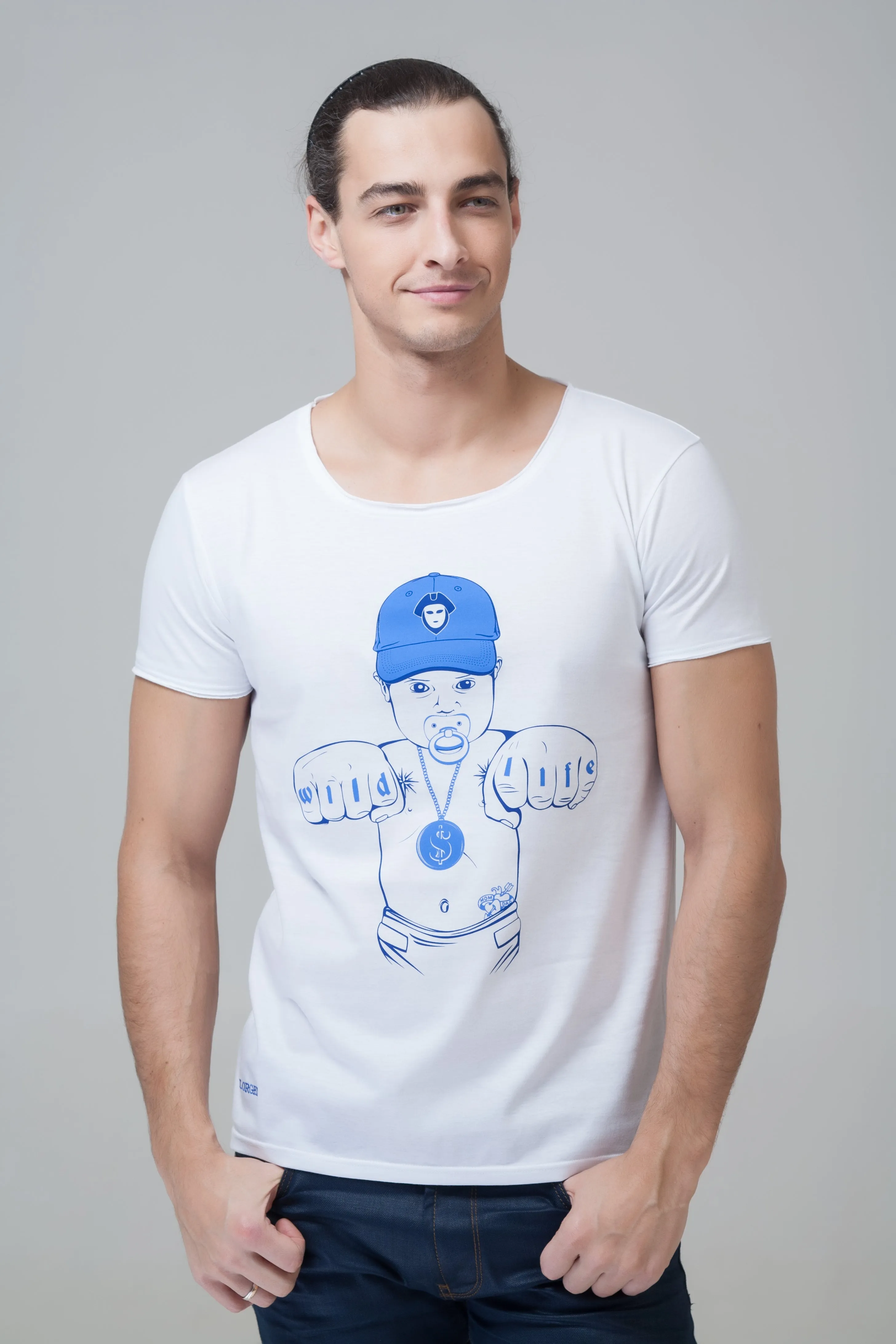 POPLINE - Wild Life - short sleeve