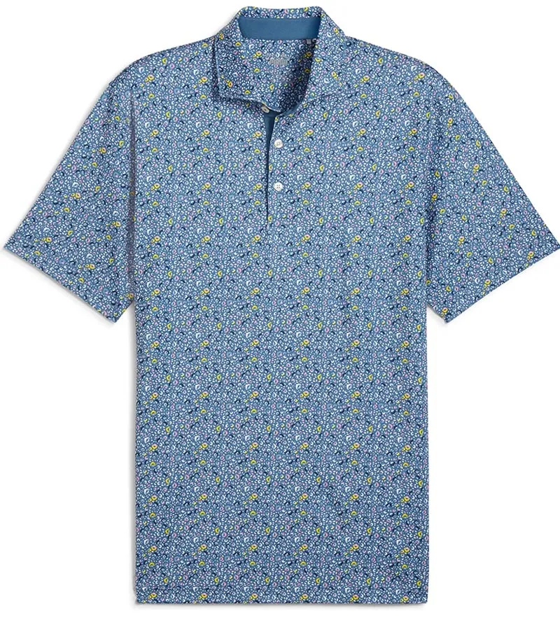 Puma Mens MATTR Soto Golf Polo Shirt