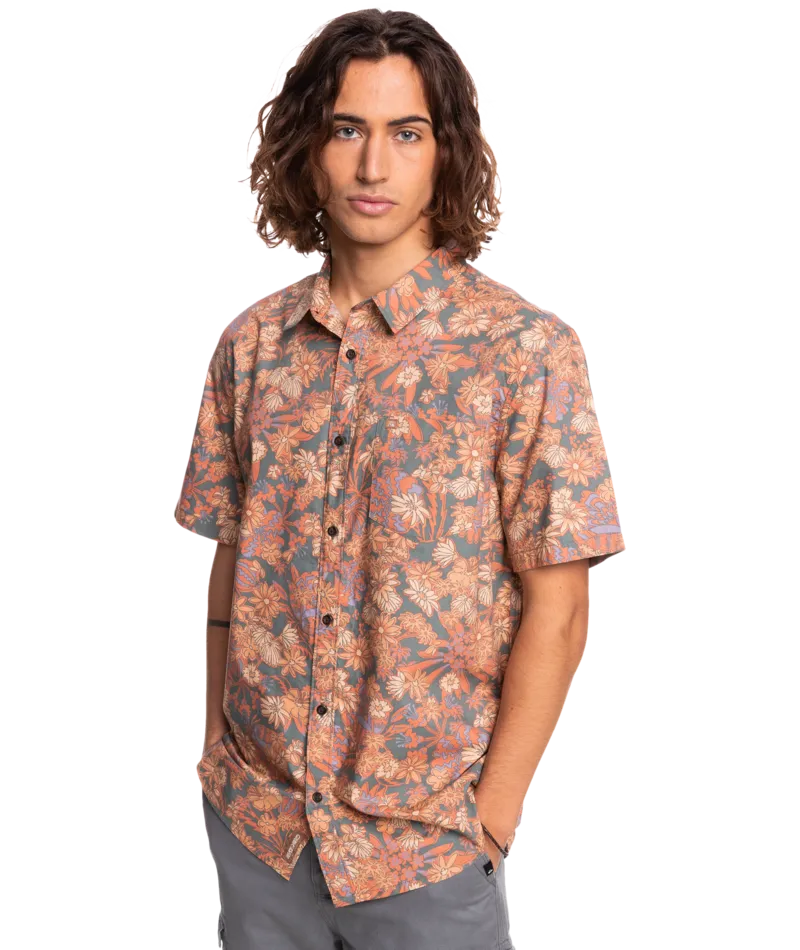 Quiksilver Morning Trip S/S Shirt-Urban Chic