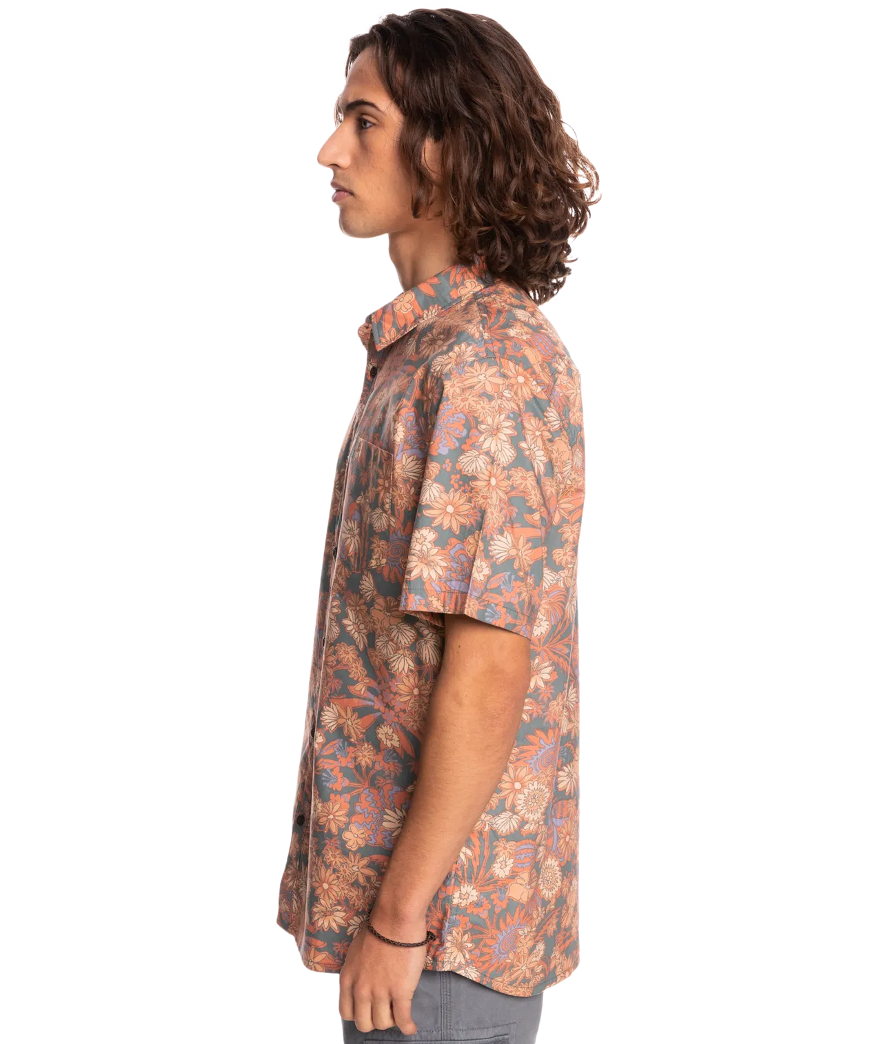 Quiksilver Morning Trip S/S Shirt-Urban Chic