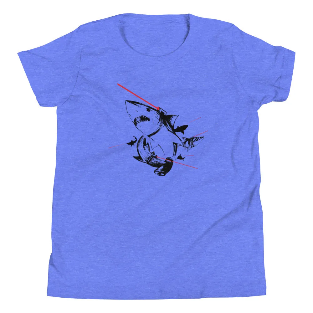 Sharks With Lasers Kid's Youth Tee