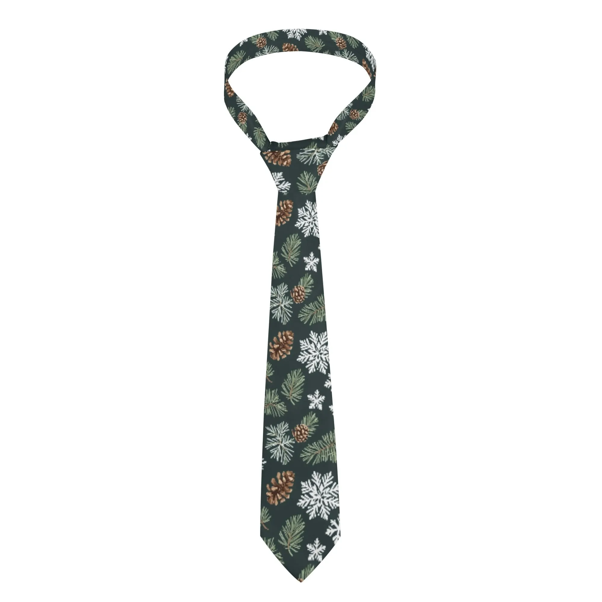 Snowflake Pine Tie Necktie