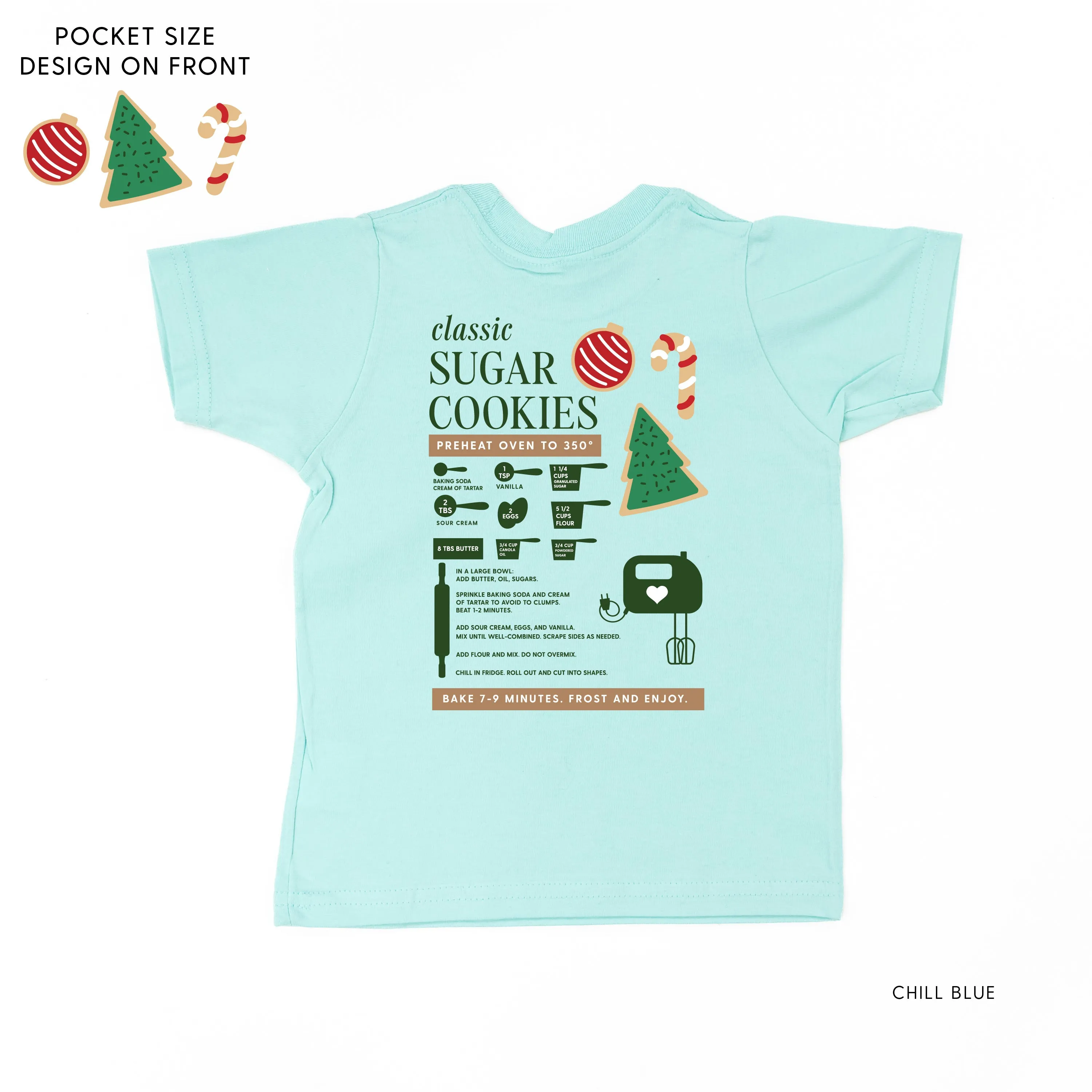 Sugar Cookie Recipe (pf&b) - Child Tee
