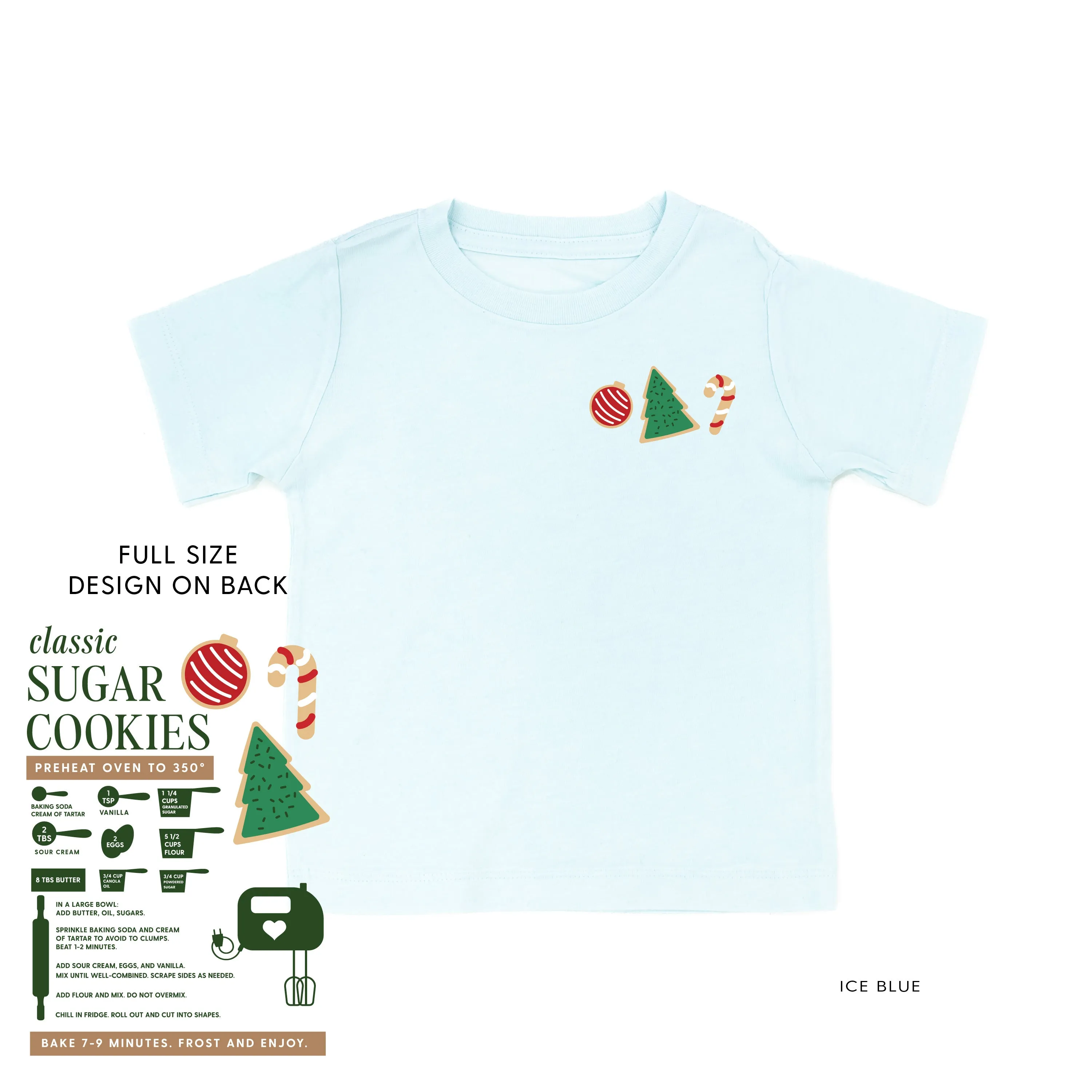 Sugar Cookie Recipe (pf&b) - Child Tee
