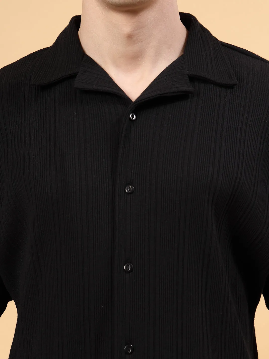 Trendy Fashion In Oversized Rib Shirts