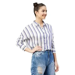 Trendy Women Crepe Printed Shirt