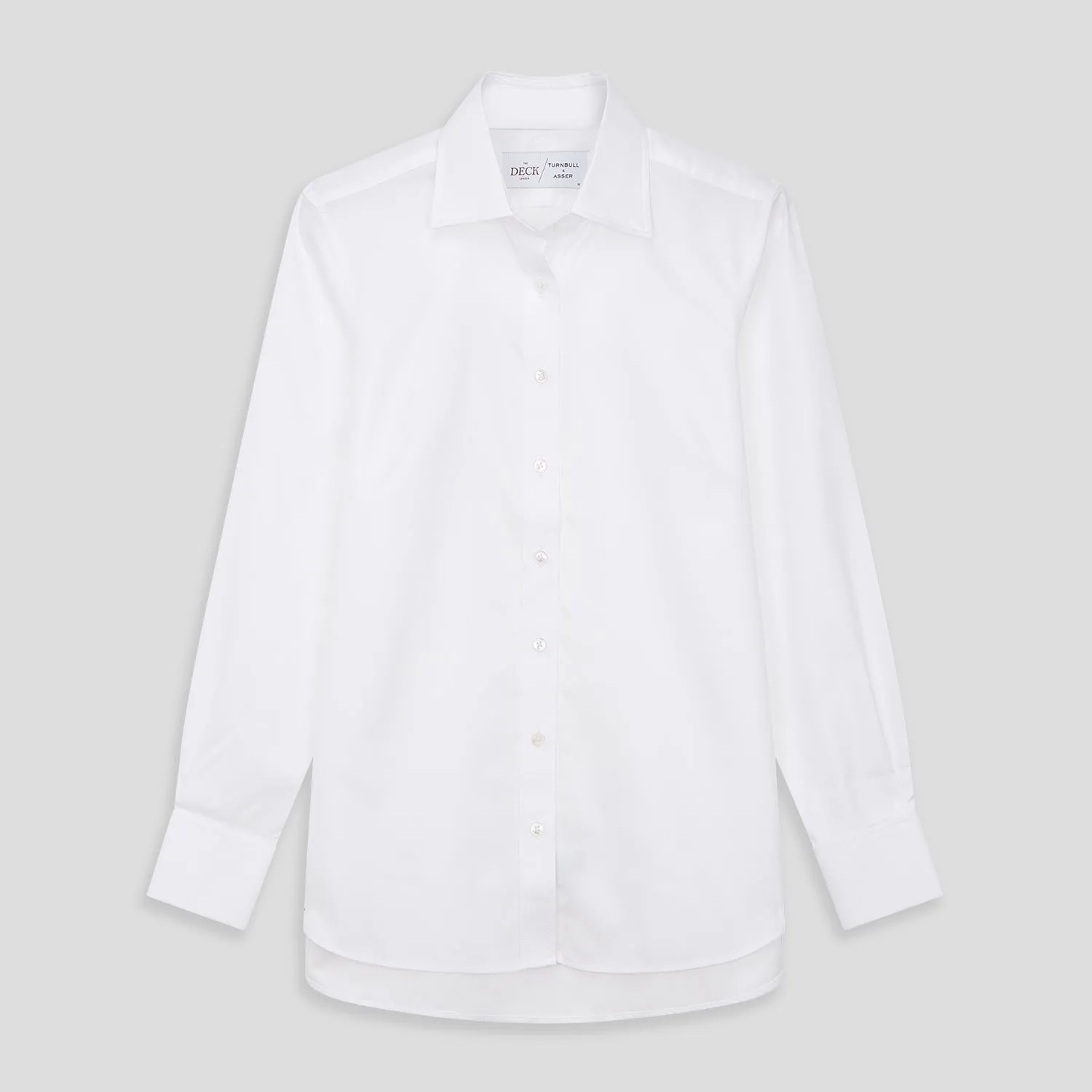 Turnbull and The Deck White Cotton Traditionalist Shirt
