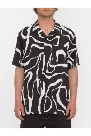 Volcom Bold Moves Short Sleeve Shirt Black