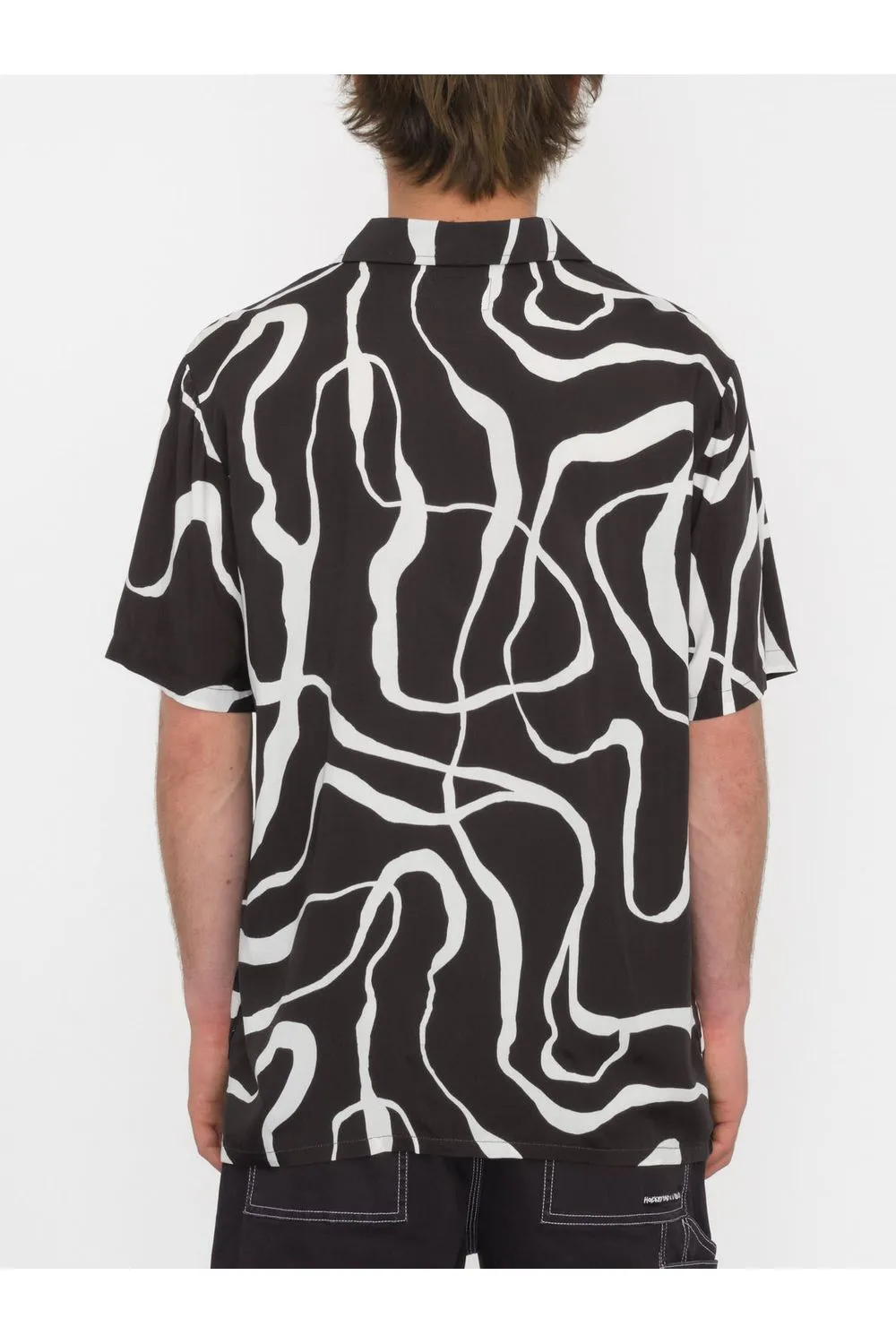 Volcom Bold Moves Short Sleeve Shirt Black