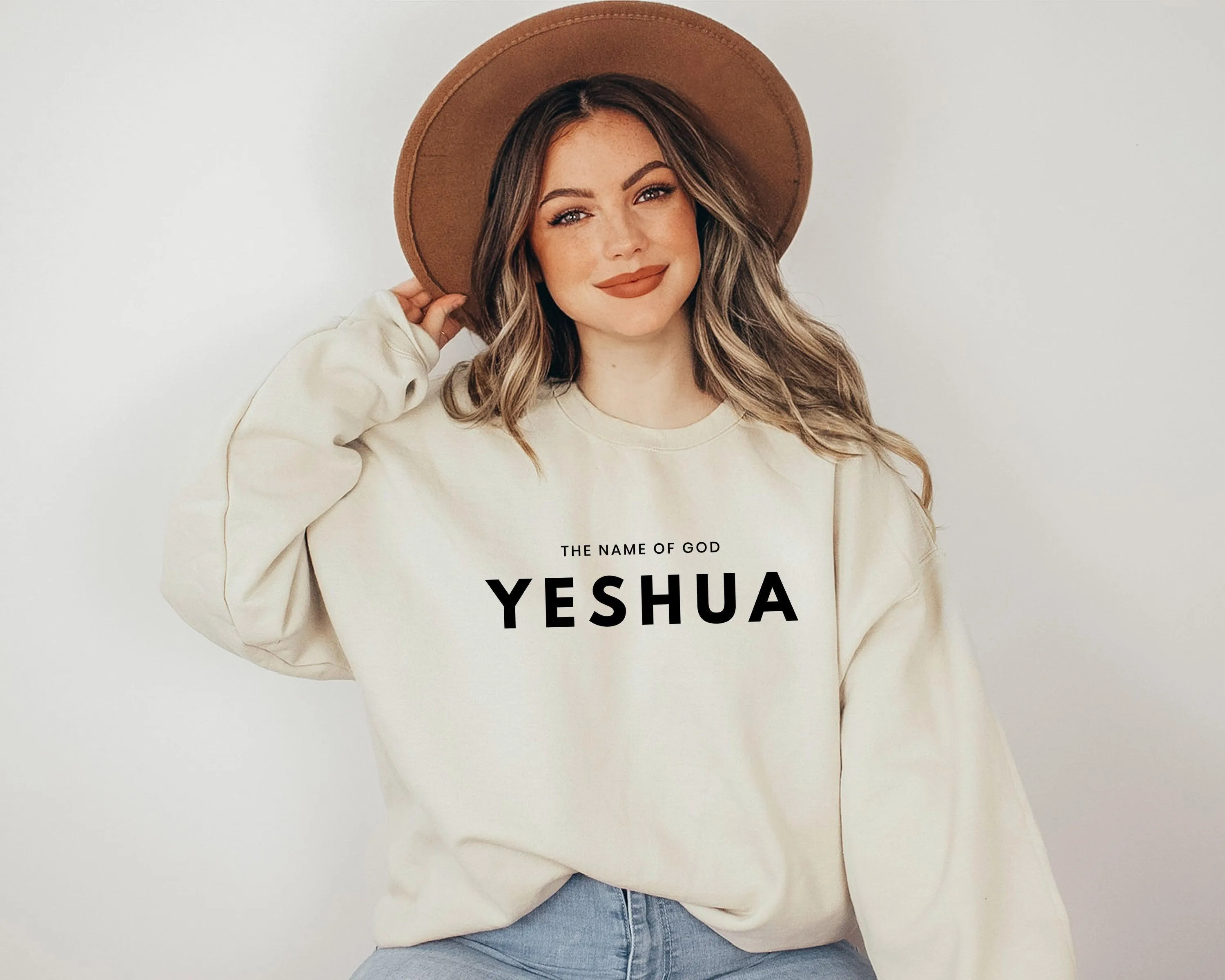Yeshua The Name Of God Christian Classic Soft Sweatshirt